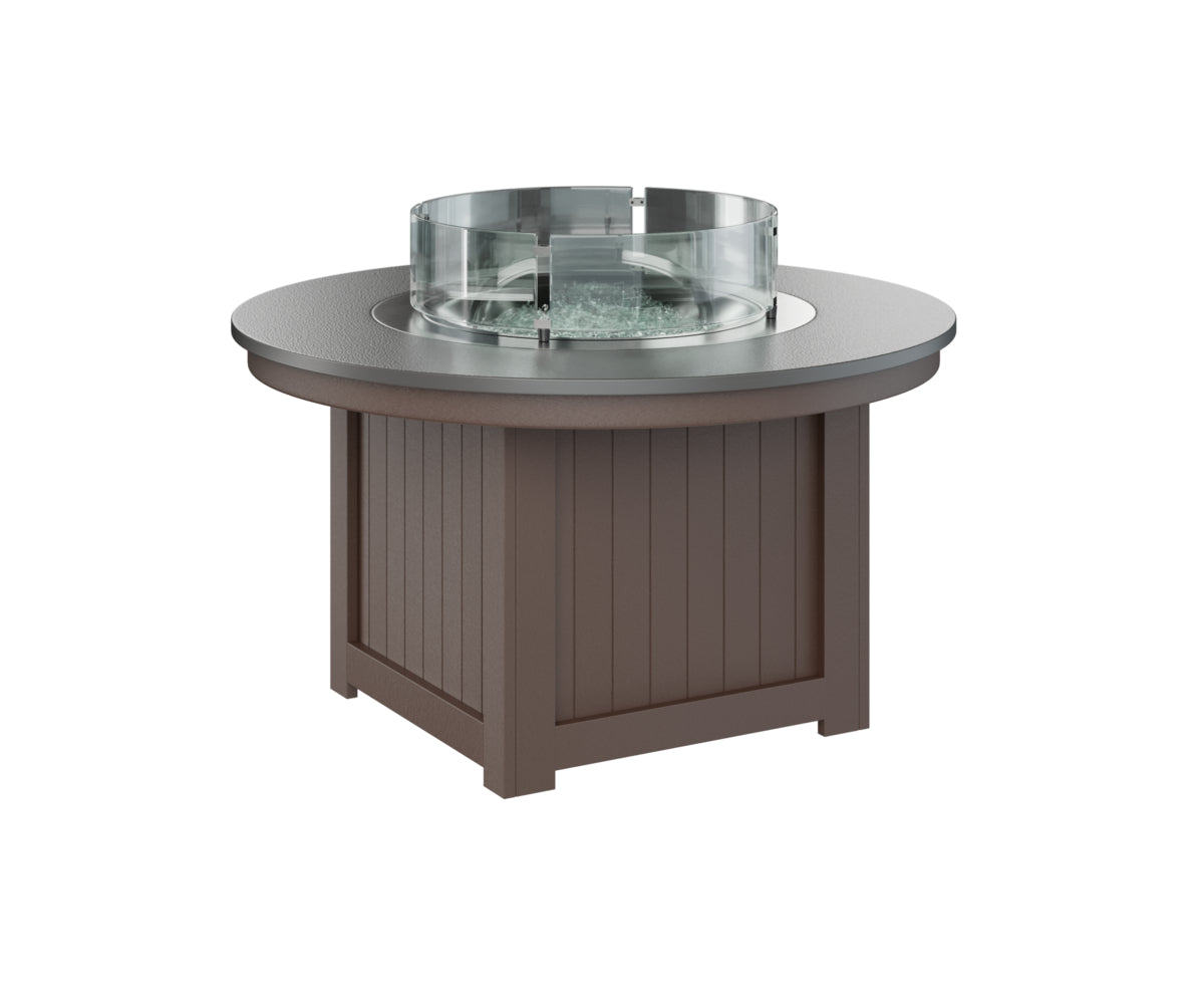 Donoma 44" Round Fire Pit Hammered Top