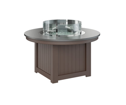 Donoma 44" Round Fire Pit Hammered Top