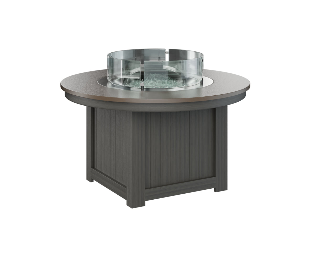 Donoma 44" Round Fire Pit Hammered Top
