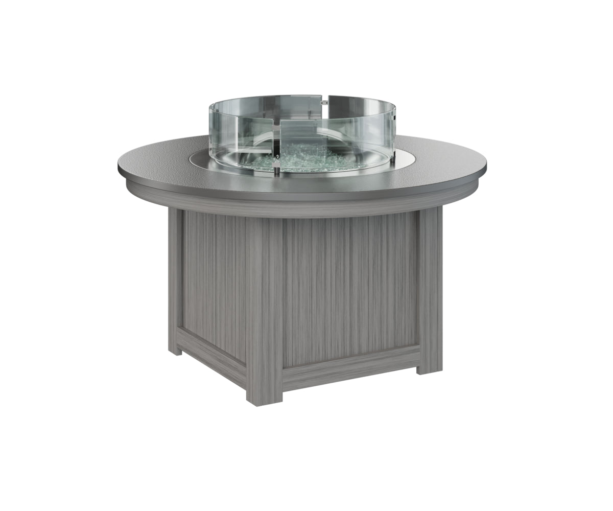 Donoma 44" Round Fire Pit Hammered Top