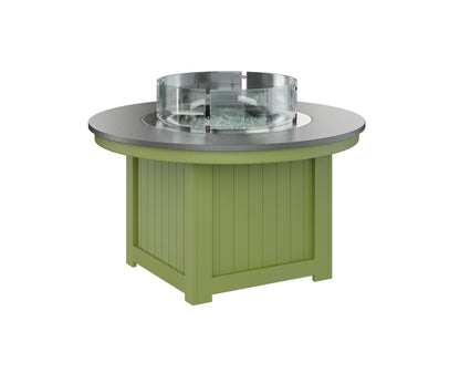 Donoma 44" Round Fire Pit Hammered Top