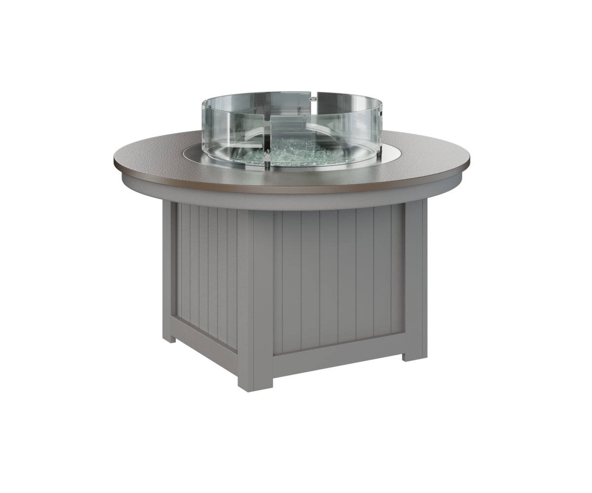 Donoma 44" Round Fire Pit Hammered Top