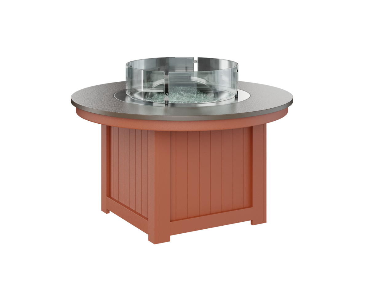 Donoma 44" Round Fire Pit Hammered Top