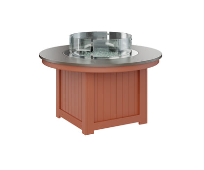Donoma 44" Round Fire Pit Hammered Top