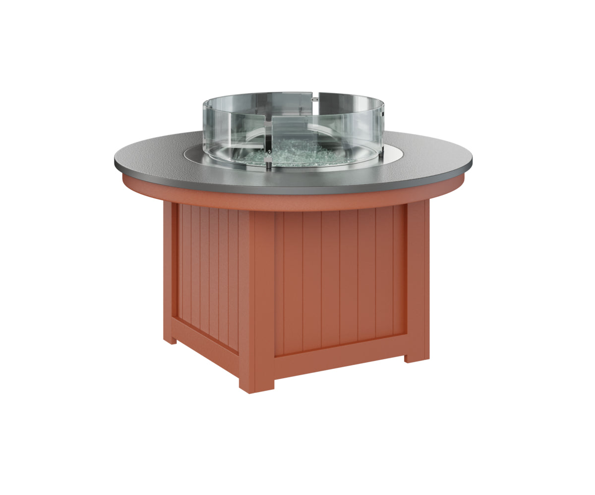 Donoma 44" Round Fire Pit Hammered Top