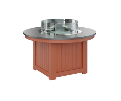 Donoma 44" Round Fire Pit Hammered Top
