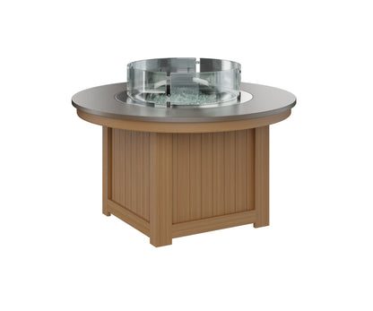 Donoma 44" Round Fire Pit Hammered Top