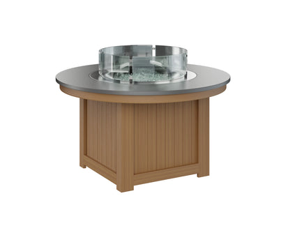 Donoma 44" Round Fire Pit Hammered Top