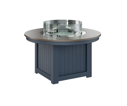 Donoma 44" Round Fire Pit Hammered Top