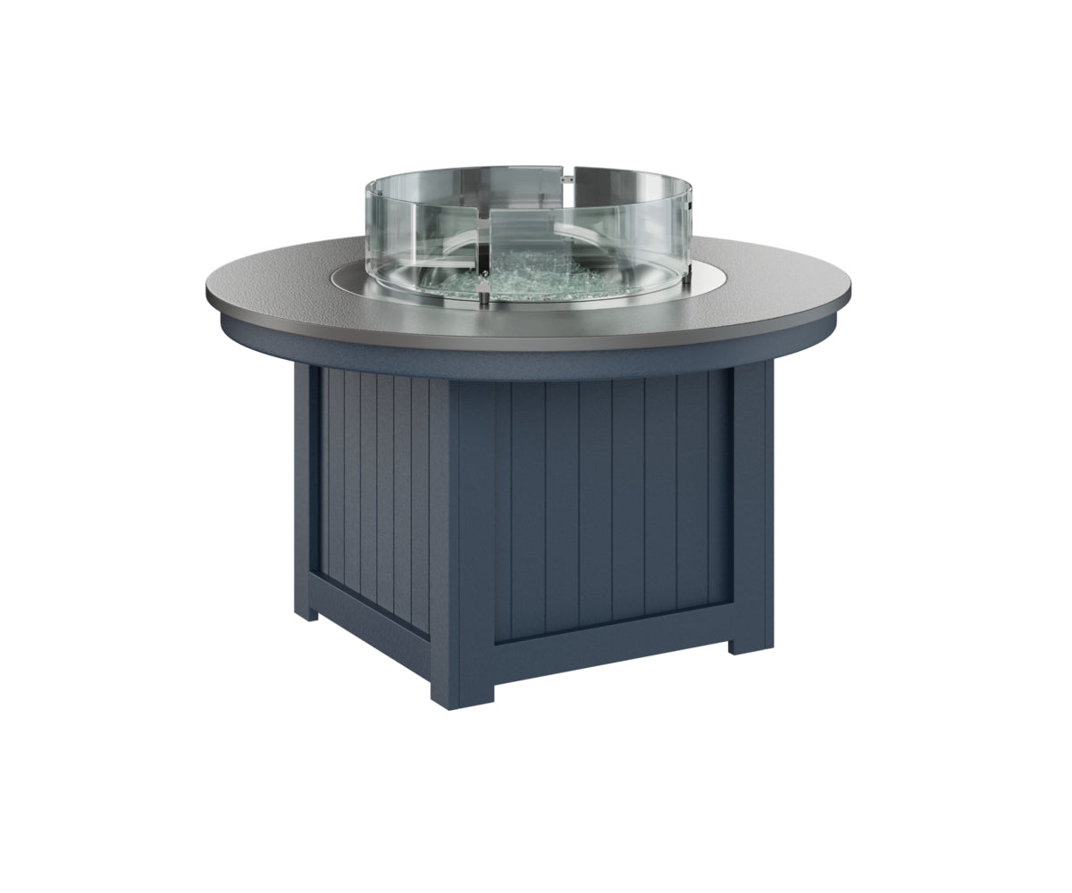 Donoma 44" Round Fire Pit Hammered Top