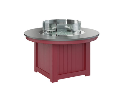 Donoma 44" Round Fire Pit Hammered Top