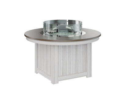 Donoma 44" Round Fire Pit Hammered Top