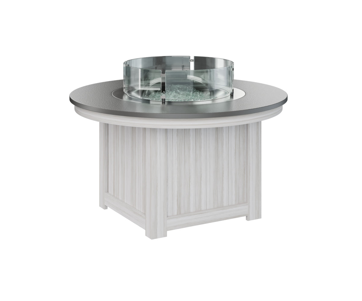 Donoma 44" Round Fire Pit Hammered Top