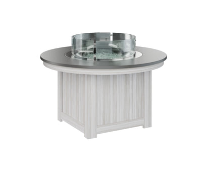 Donoma 44" Round Fire Pit Hammered Top