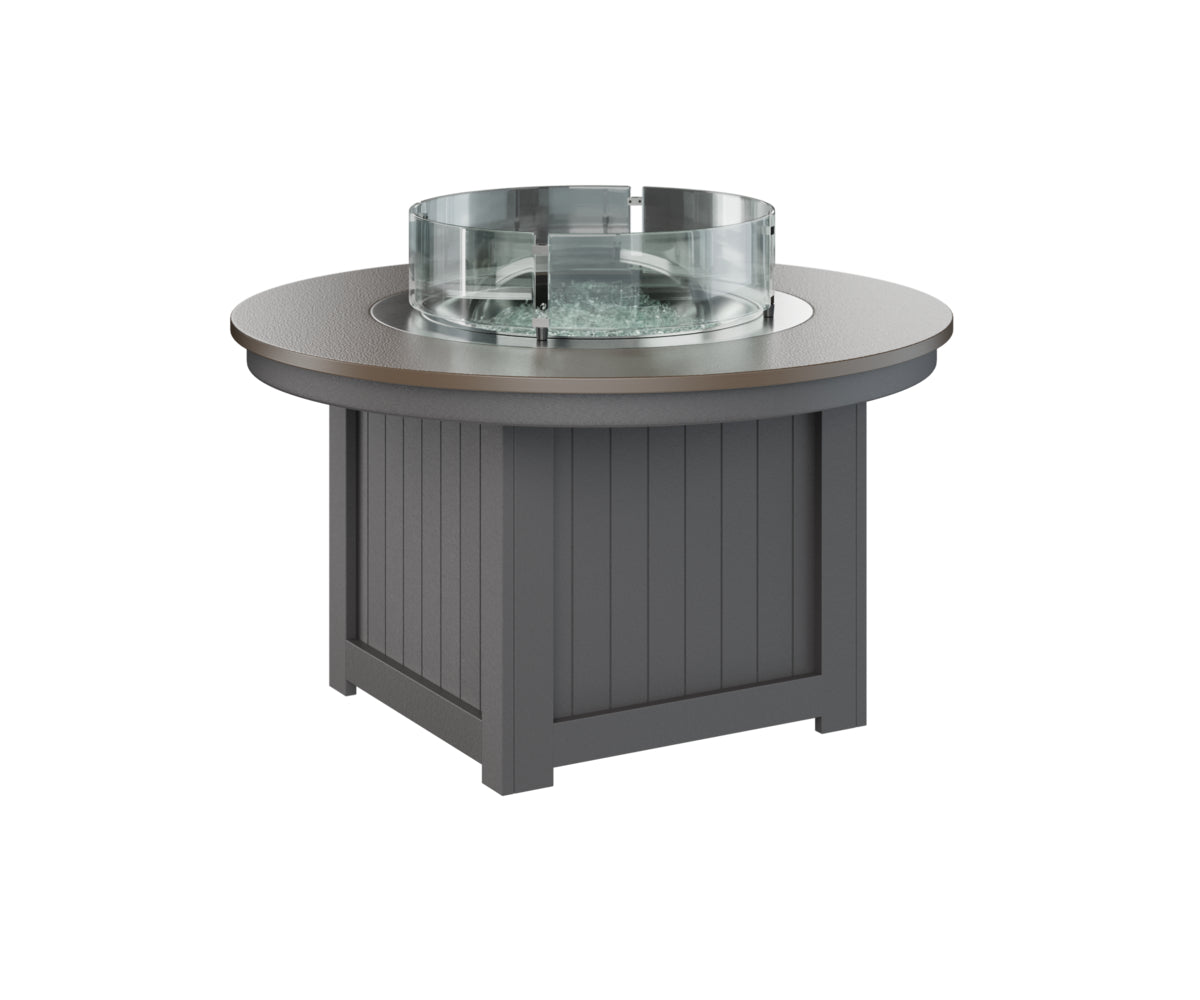 Donoma 44" Round Fire Pit Hammered Top