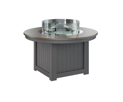 Donoma 44" Round Fire Pit Hammered Top
