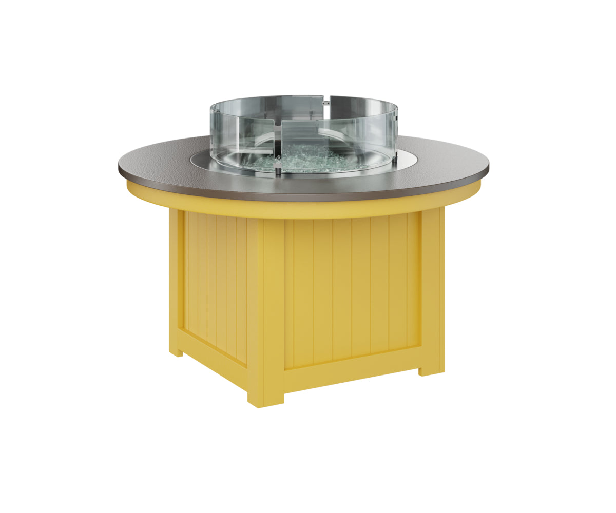 Donoma 44" Round Fire Pit Hammered Top