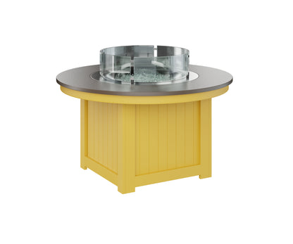 Donoma 44" Round Fire Pit Hammered Top