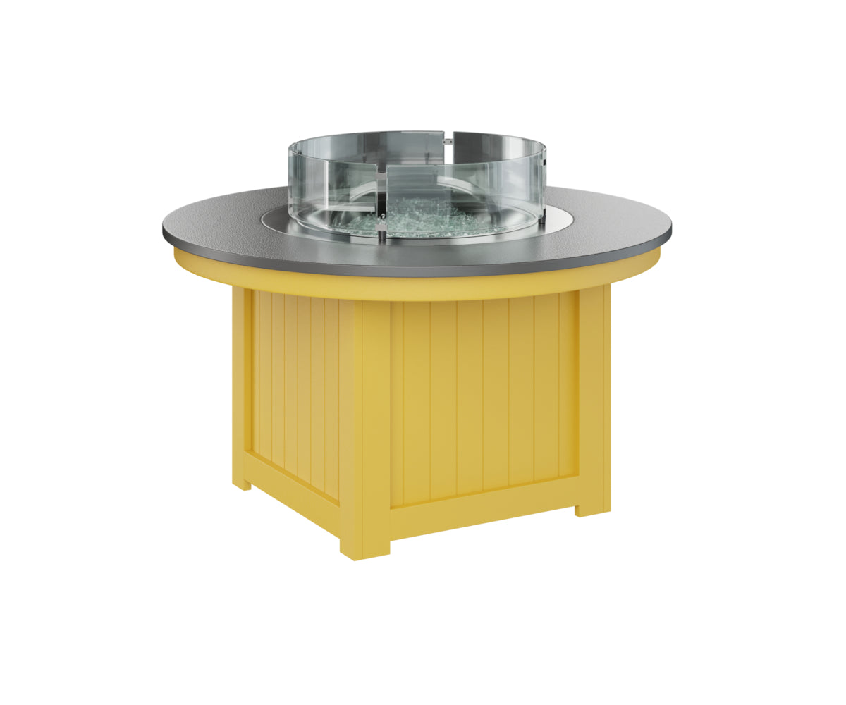 Donoma 44" Round Fire Pit Hammered Top