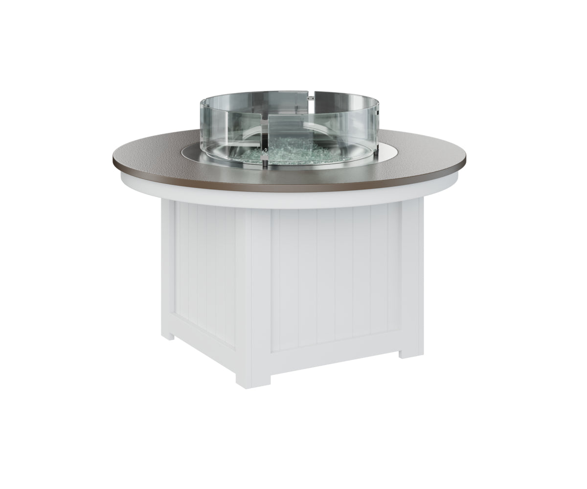 Donoma 44" Round Fire Pit Hammered Top