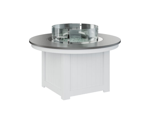 Donoma 44" Round Fire Pit Hammered Top