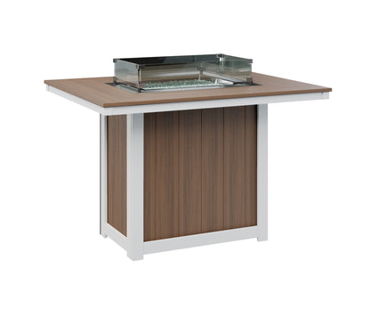 Donoma 42" x 54" Rectangular Fire Table Counter
