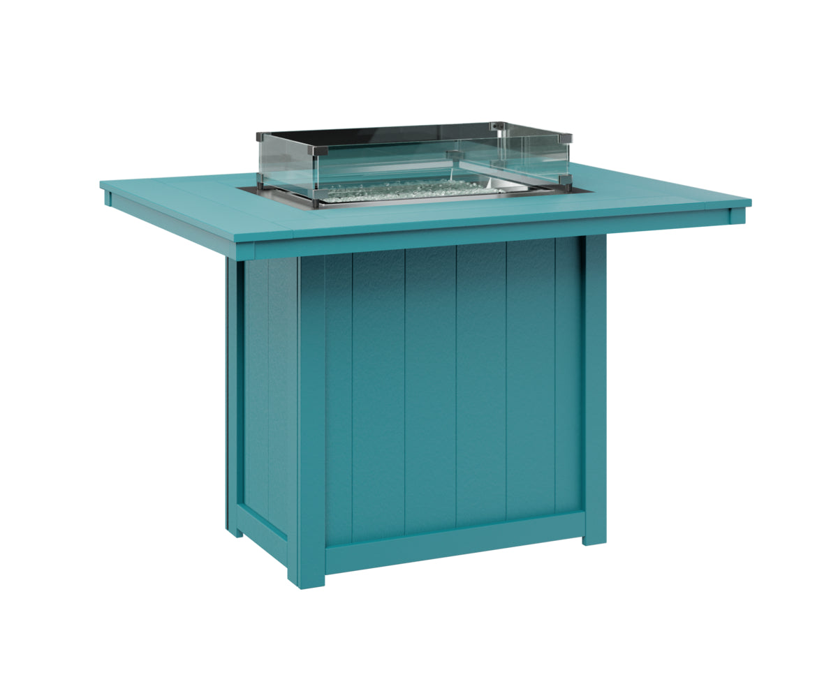Donoma 42" x 54" Rectangular Fire Table Counter