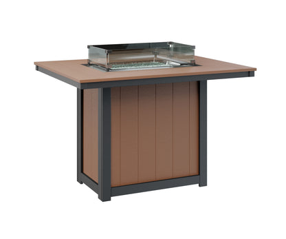 Donoma 42" x 54" Rectangular Fire Table Counter
