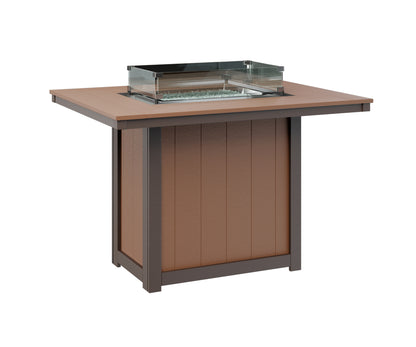 Donoma 42" x 54" Rectangular Fire Table Counter