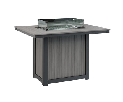 Donoma 42" x 54" Rectangular Fire Table Counter