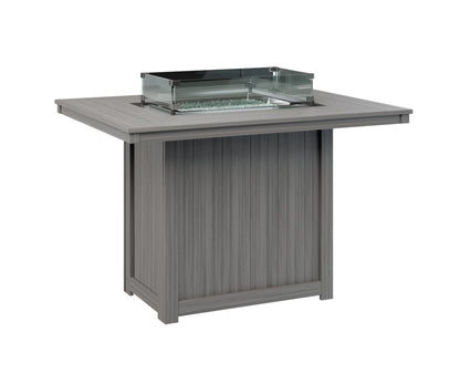 Donoma 42" x 54" Rectangular Fire Table Counter