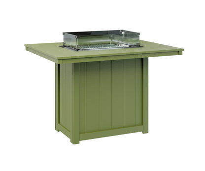 Donoma 42" x 54" Rectangular Fire Table Counter
