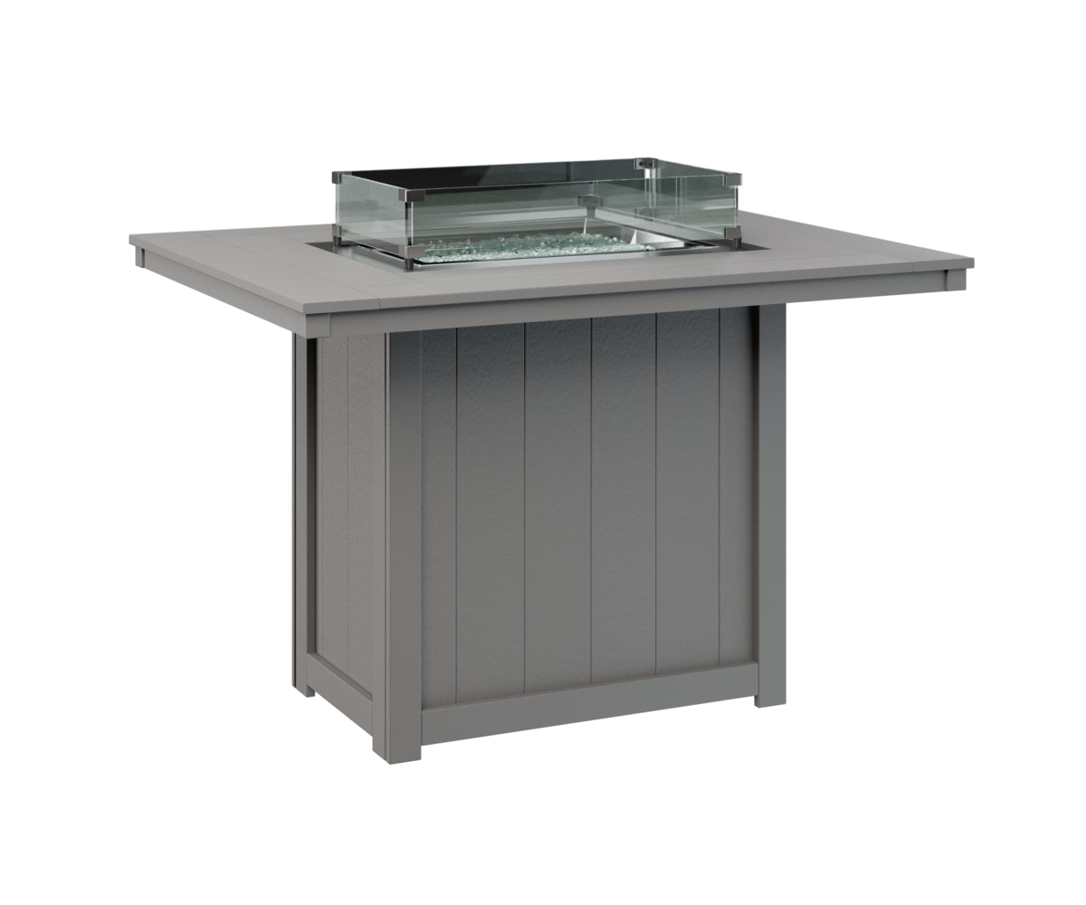 Donoma 42" x 54" Rectangular Fire Table Counter