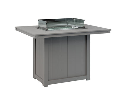 Donoma 42" x 54" Rectangular Fire Table Counter
