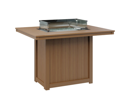 Donoma 42" x 54" Rectangular Fire Table Counter