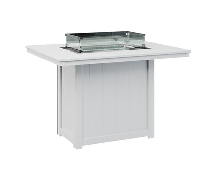Donoma 42" x 54" Rectangular Fire Table Counter