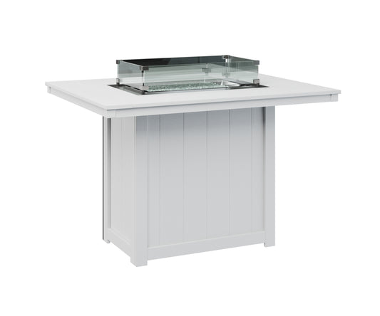 Donoma 42" x 54" Rectangular Fire Table Counter