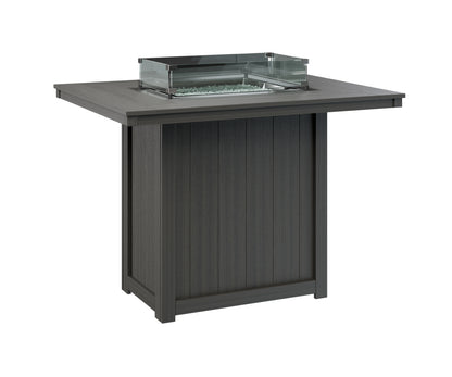Donoma 42" x 54" Rectangular Fire Table Bar