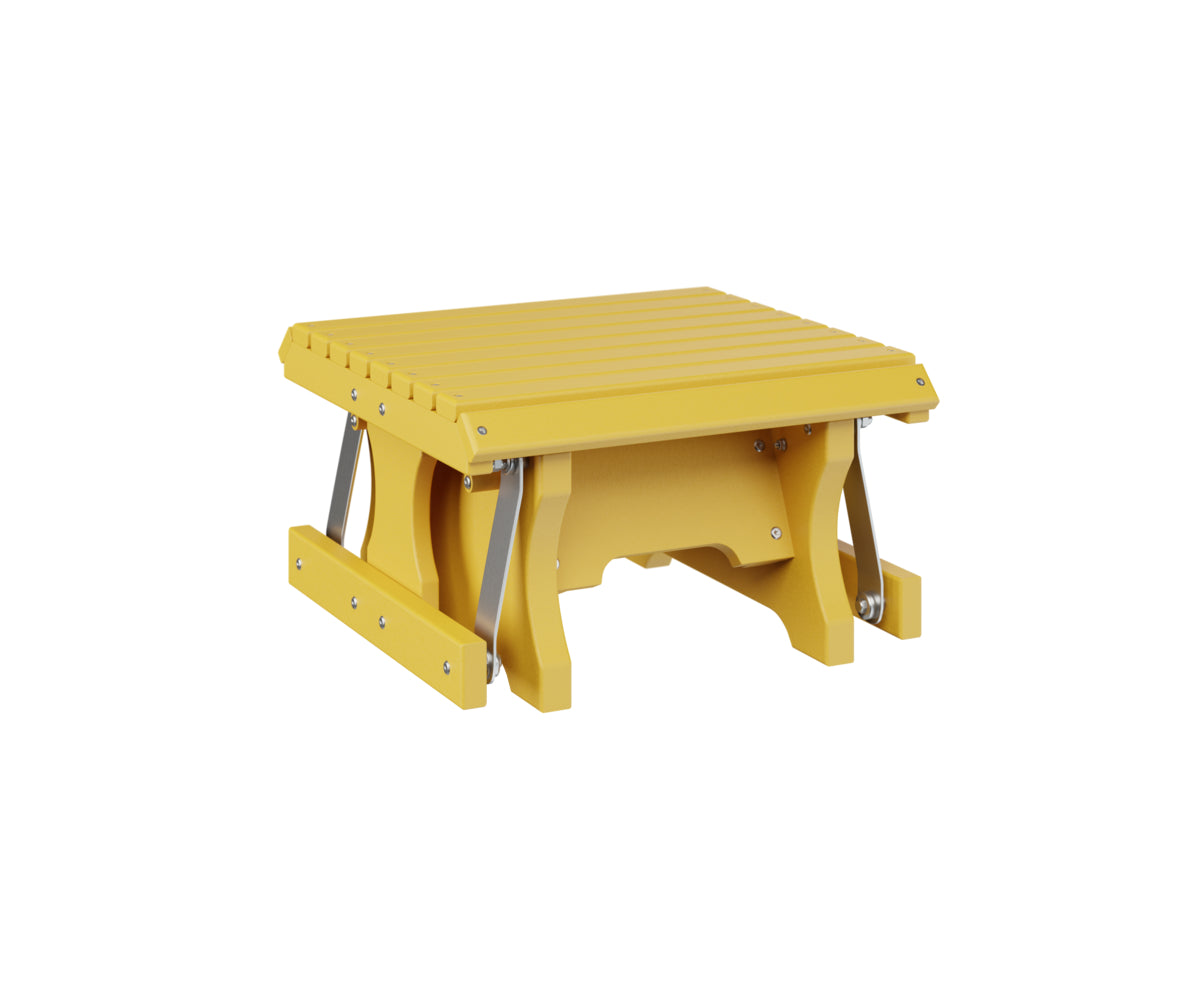 Gliding Footstool (stainless brackets)