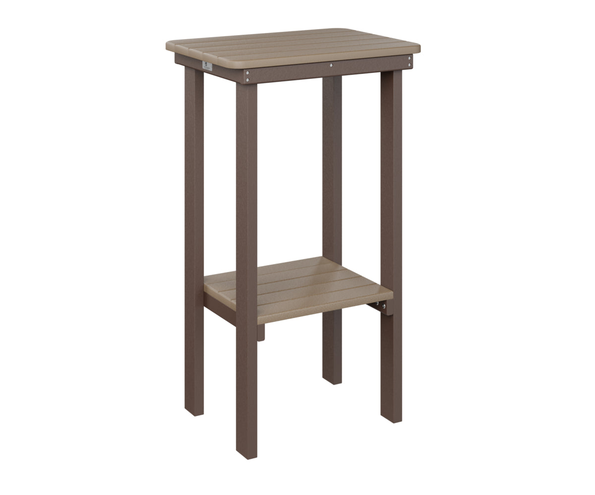 Rectangular End Table Bar