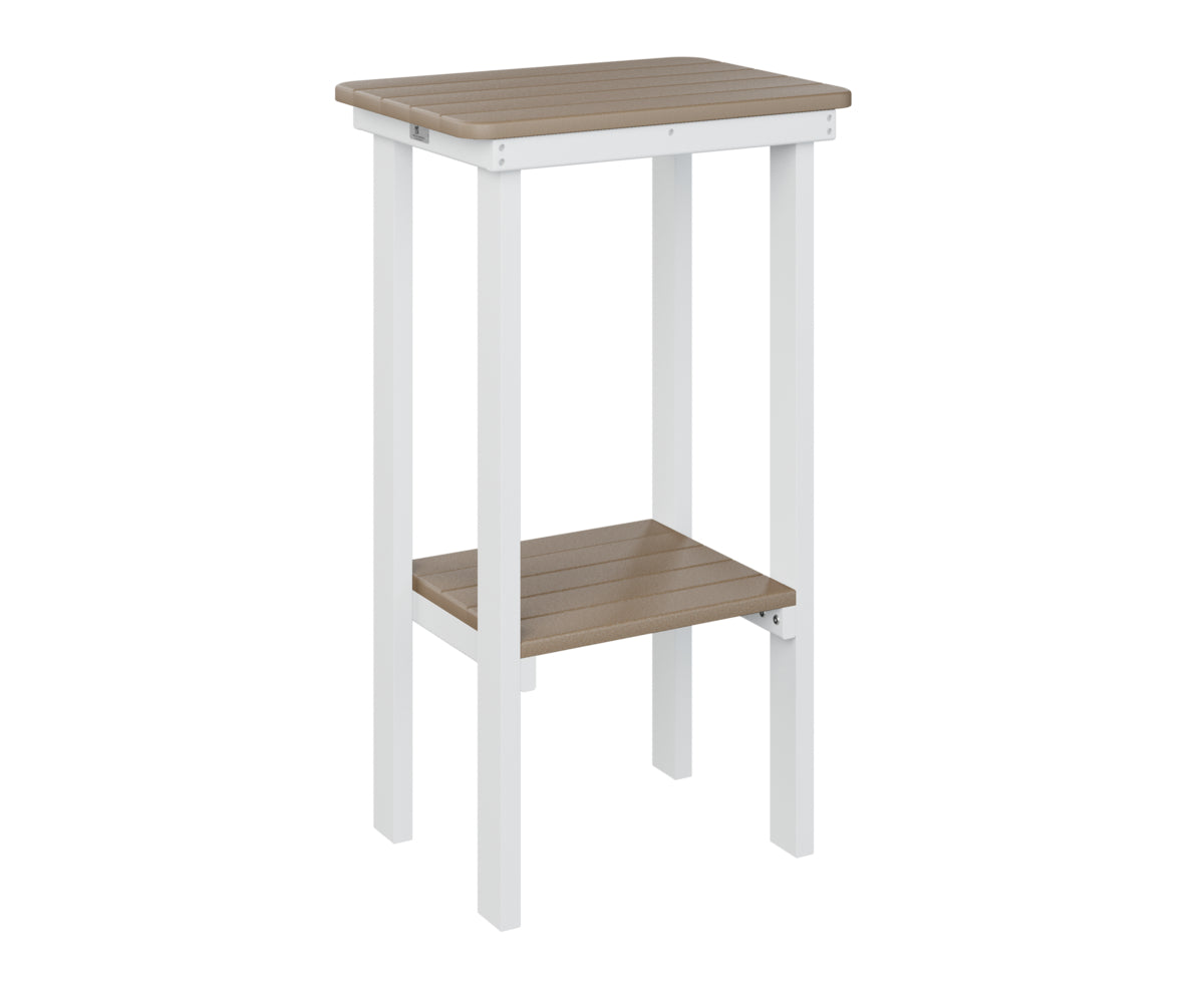 Rectangular End Table Bar