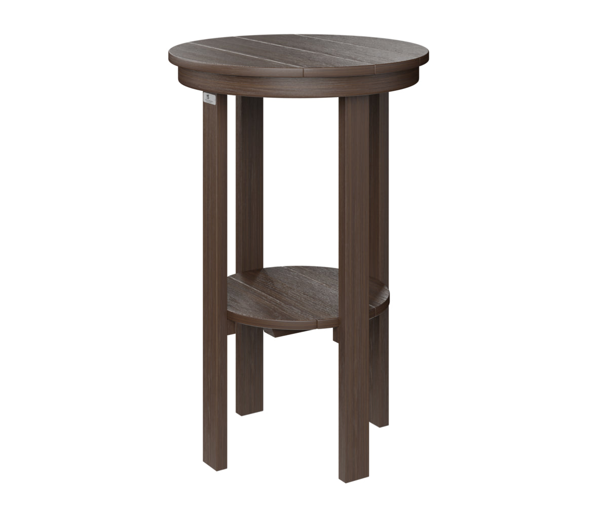 Round End Table Bar