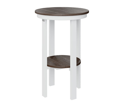 Round End Table Bar