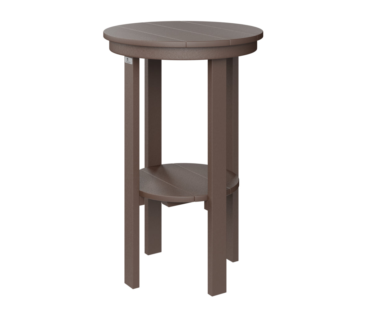 Round End Table Bar