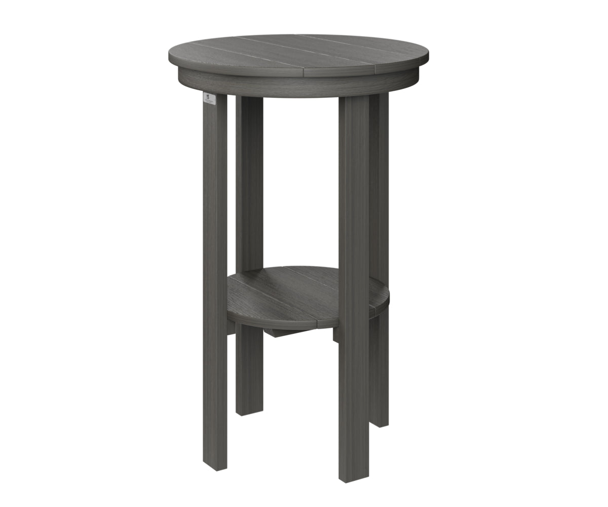 Round End Table Bar