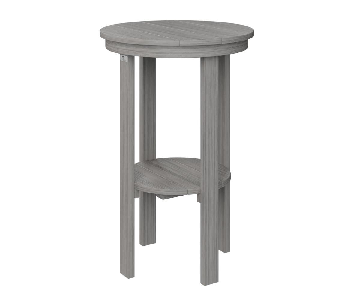 Round End Table Bar