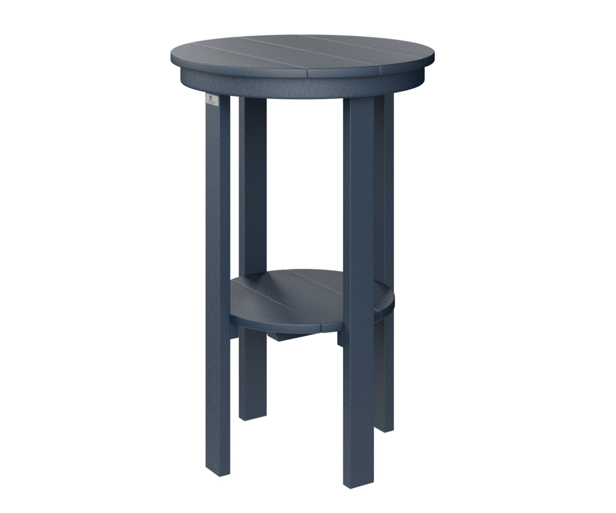 Round End Table Bar
