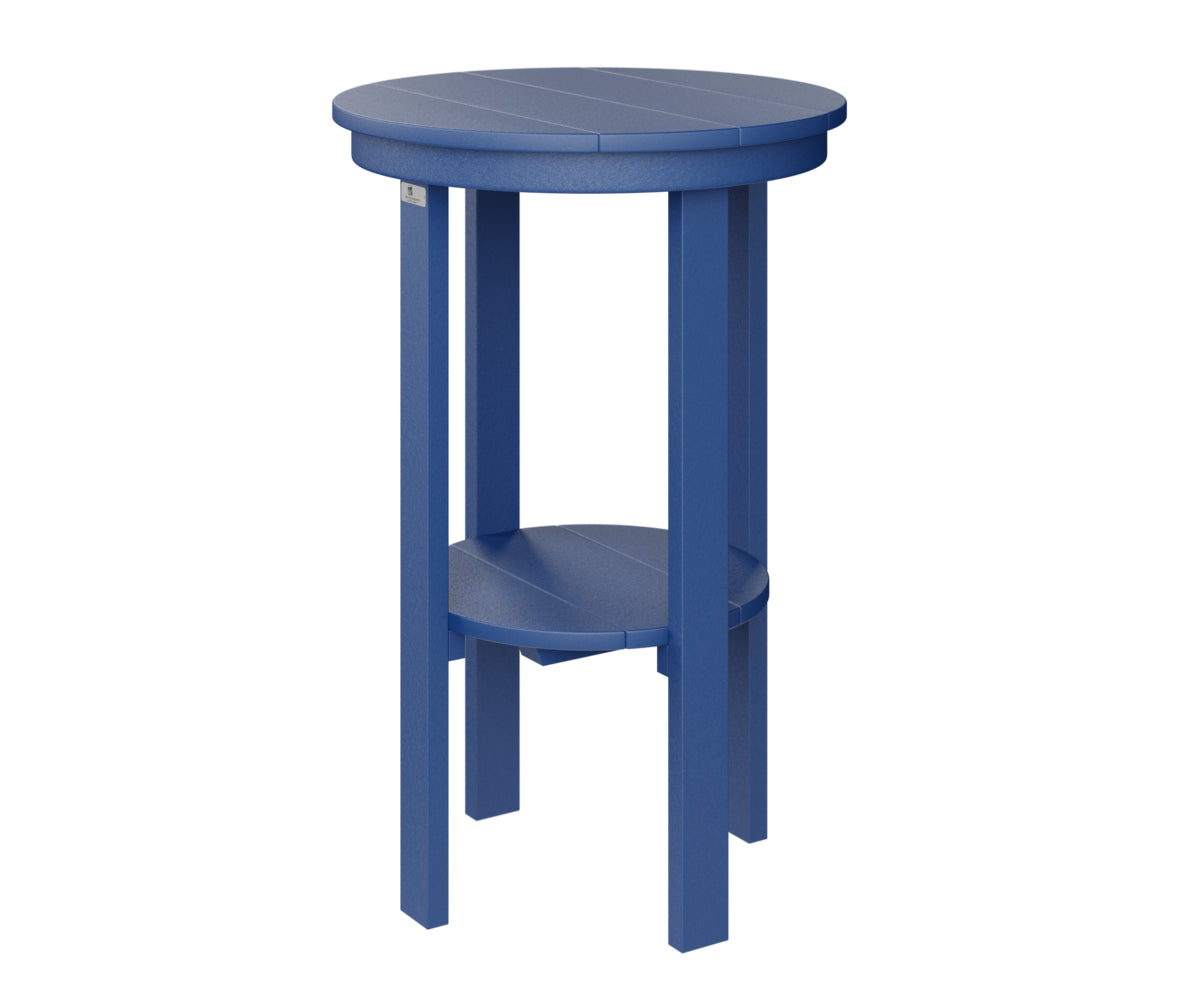 Round End Table Bar