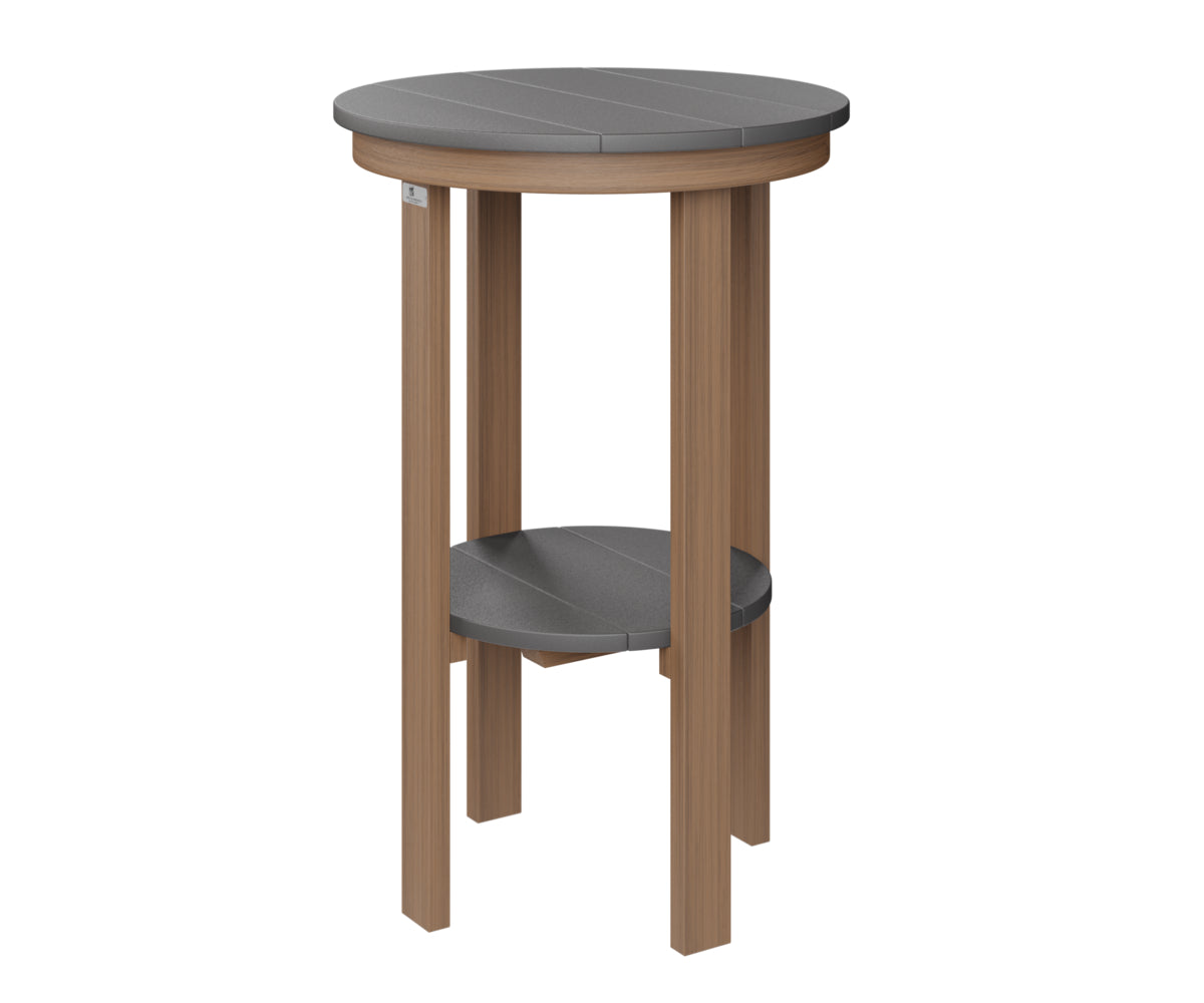 Round End Table Bar