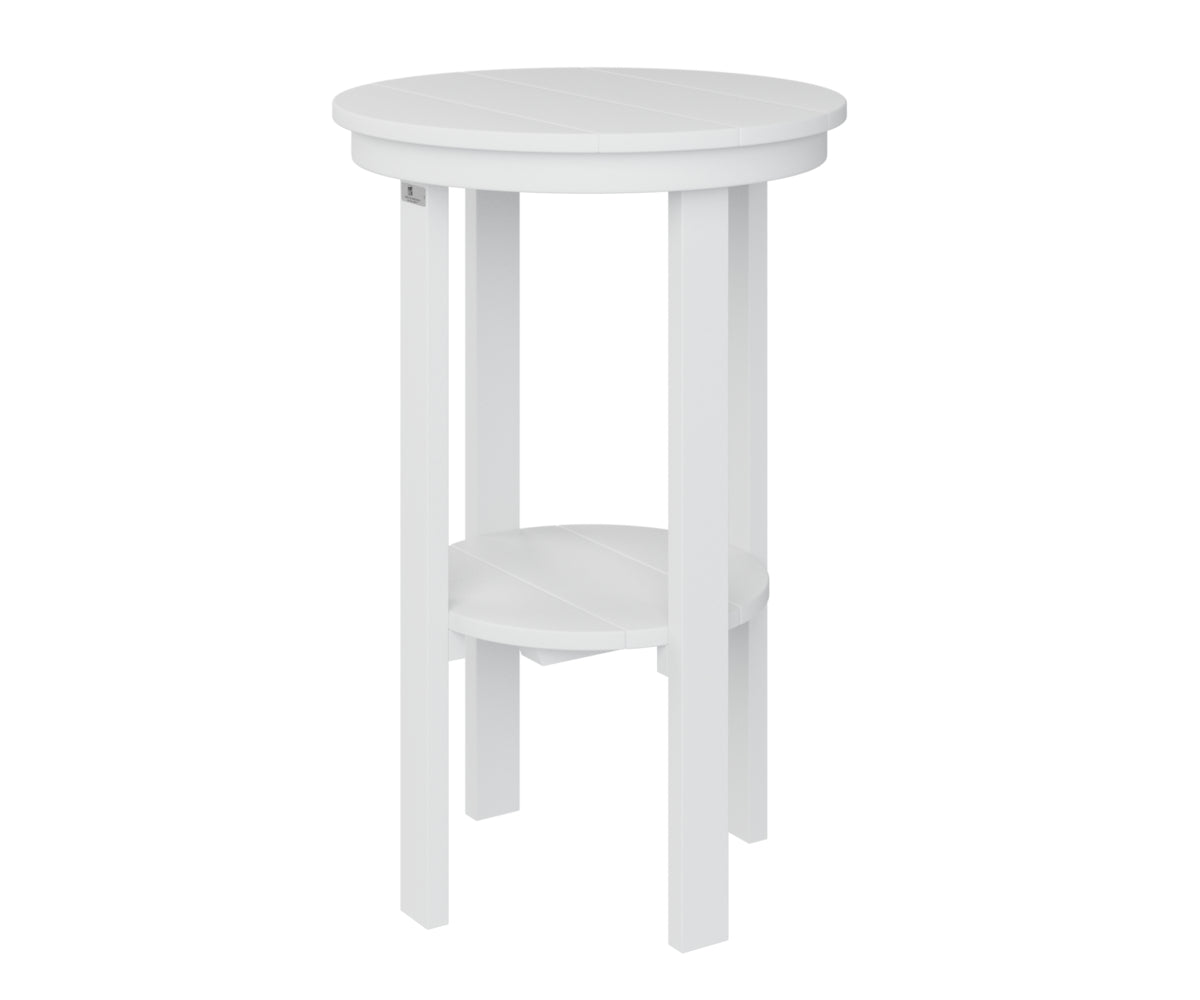 Round End Table Bar